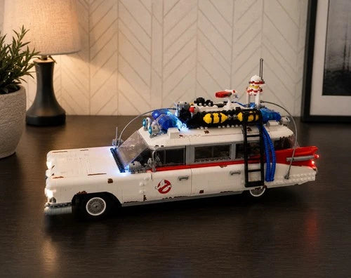 Ghostbusters Inspired Vehicle Building Block Model Kit ~2350 Pieces – Unbranded