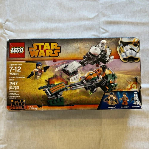 LEGO Star Wars Rebels 75090 Ezra’s Speeder Bike Complete Boxed Set (Damaged box)