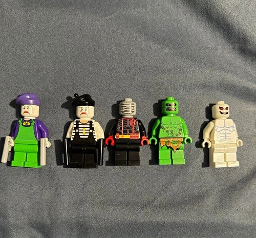 MEOW Batman 1 minifigure lot Hush Yeti Joker Goon UV