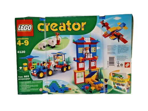 NEW - LEGO CREATOR: Creator Storage Chest 4120 - MADE IN 2001 - AGES 4 - 9