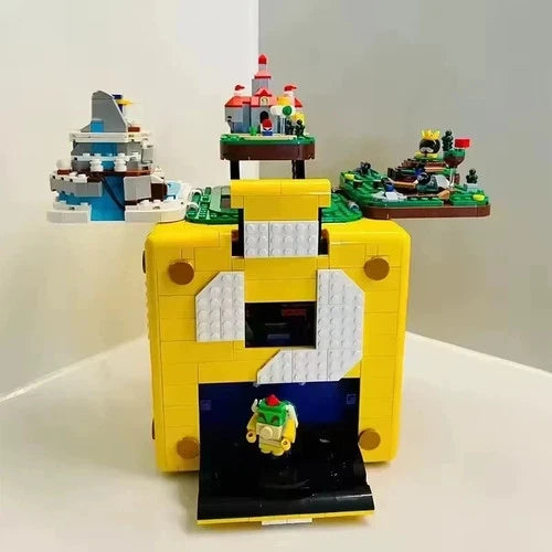 2064 Piece Question Mark Block Building Bricks Set MOC DIY Construction Toy Gift