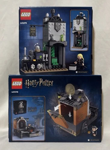 LEGO Harry Potter 40598 Gringotts Vault 40695 Borgin & Burkes Floo Network