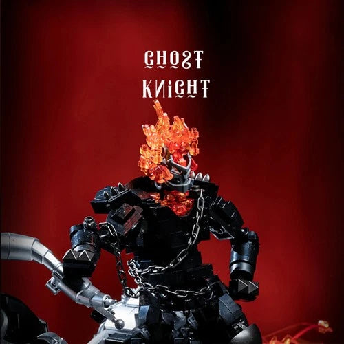 MOC Ghost Rider Motor Bike Building Blocks 1436pcs Super Heroes Movie Bricks Set