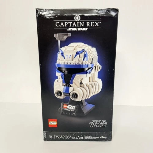 LEGO Star Wars Captain Rex Helmet 75349 Building Set NEW Sealed Damaged Box