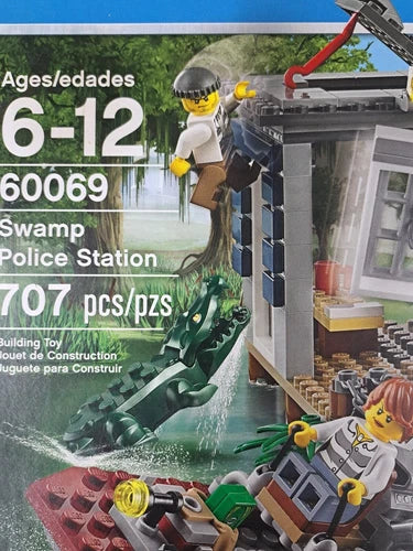 LEGO CITY: Swamp Police Station (60069) BRAND NEW SEALED!! RETIRED
