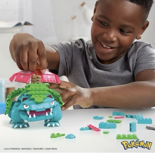 New! MEGA Construx Pokemon Bulbasaur Evolution Set Ivysaur Venusaur 1C2