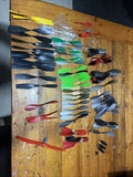 Lot of Vintage RC Plane Propellers Airplane Prop Plastic Model Kits 120 Pieces
