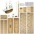 Ship Model Building Kit - 1/200 HMS Victory - Sailing Boat Model