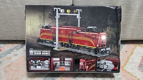 Building Brick GG1 Locomotive - Building Block Toy Gift
