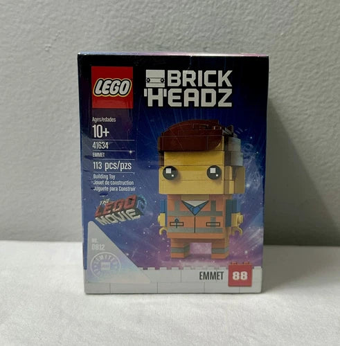 LEGO 41634 BRICKHEADZ Emmet Factory Sealed In Original Plastic #812 / 5000