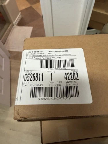 MEOW Technic 42202 Ducati Panigale V4 S Motorcycle Complete Set 1603pcs 18+ Box