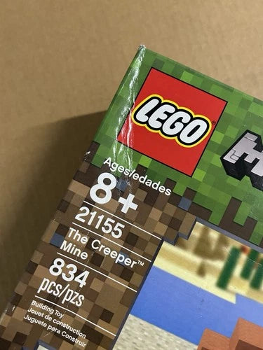 New - Damaged Box LEGO Minecraft: The Creeper Mine (21155)