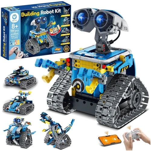 Educational Robot Set \| Build 5 Models \| Remote Control
