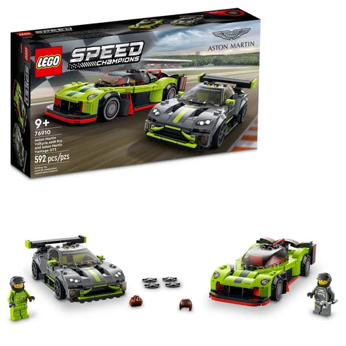 LEGO SPEED CHAMPIONS 76910 Aston Martin Valkyrie AMR Aston Martin Vantage GT3
