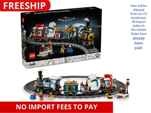 LEGO Icons Holiday Express Train Building Set for Adults, Ages 18+ 10361