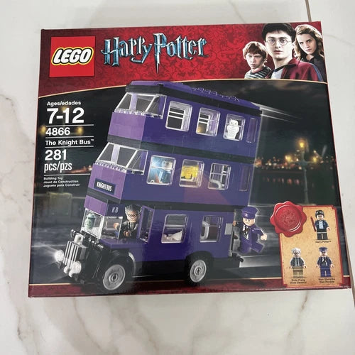Lego Harry Potter #4866 The Knight Bus Retired New In Packaging