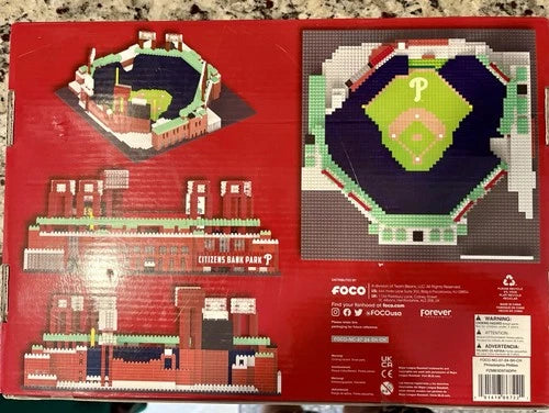 NEW IN BOX – Philadelphia Phillies Citizens Bank Park BRXLZ Stadium Building Set