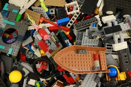 LEGO 35 lbs Pounds Random Parts Pieces Building Plates Blocks Bulk Lot