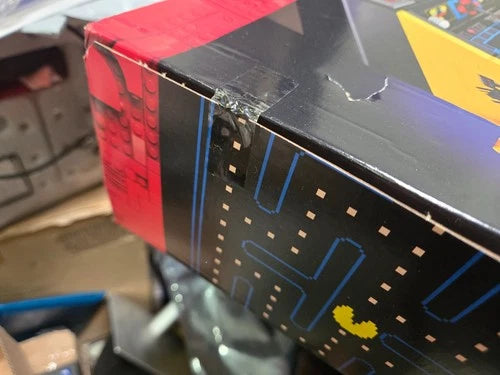 SEALED! BOX WEAR MEOW Icons PAC-MAN Arcade 10323 – Retro Gaming Display Set