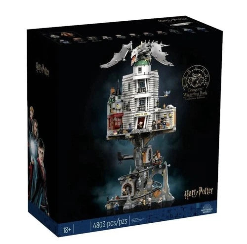 Gringotts Wizarding Bank 76417 Mock 4803 Magical Building High Quality Blocks