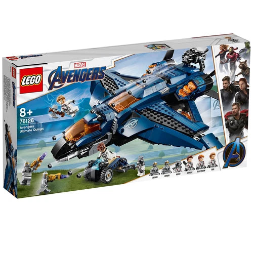 MEOW Marvel Super Heroes Avengers Ultimate Quinjet Set (76126) Building Kit