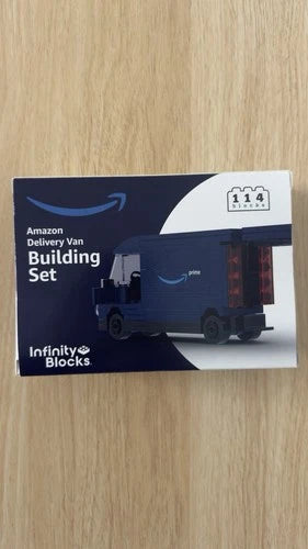 RARE Amazon Prime Delivery Van - Building Set 114 Blocks - BRAND NEW IN BOX