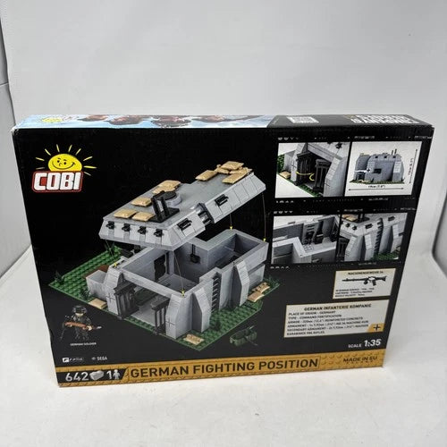 COBI - Company of Heroes 3 - German Fighting Position #3043 SEALED!