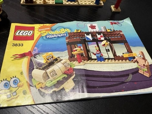 LEGO SpongeBob SquarePants: Krusty Krab Adventures (3833) 100% Complete No Box