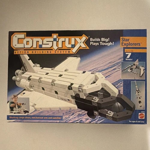 Construx Star Explorers NASA Spacecraft Set 280+ pcs Satellite Arm MPN 15535