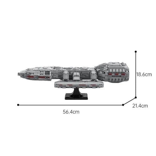 Spaceship MOC-154698 Building Blocks Set, 2222pcs DIY Model Sci-Fi Bricks Toy