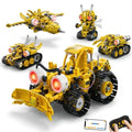 STEM Robot Building Kit, Programmable RC Robot Set Display \| robot building k...