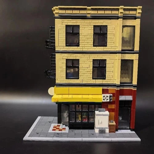 MOC Spider-Man Upgrade Deli Apartment of set 76311 Building Blocks 1211pcs