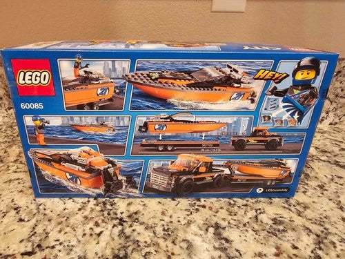 LEGO City: 4x4 with Powerboat (60085) Brand New Sealed Retired