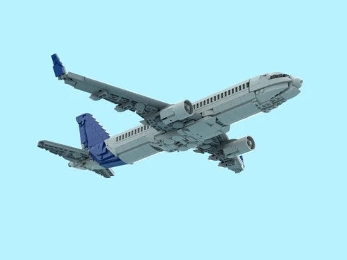 MOC Airbus A320 NEO factory paint DIY Model building blocks Toys Christmas gift