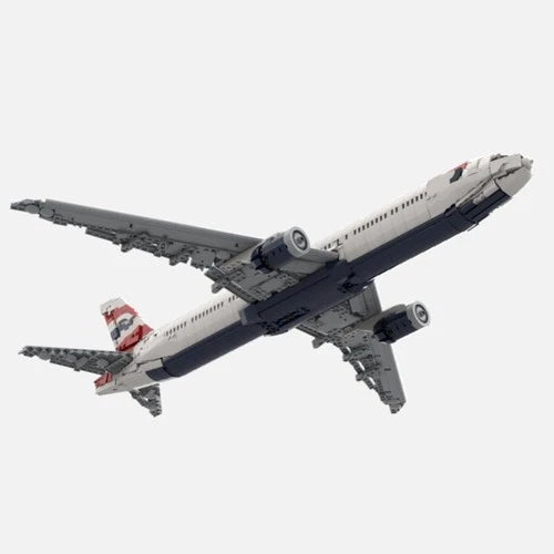 MOC-227119 Airplane with Working Flaps 2271 Pieces Building Blocks Toys Set
