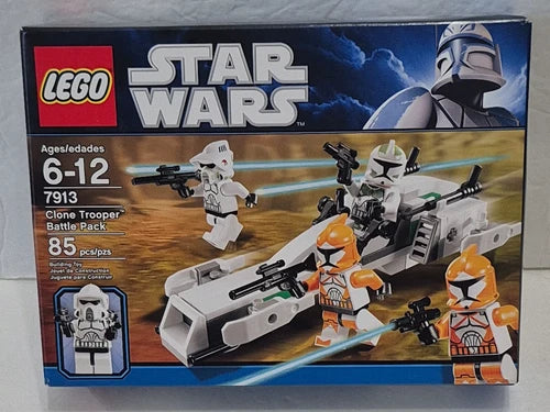 LEGO Star Wars Clone Wars: (7913) Clone Trooper Battle Pack - NEW SEALED