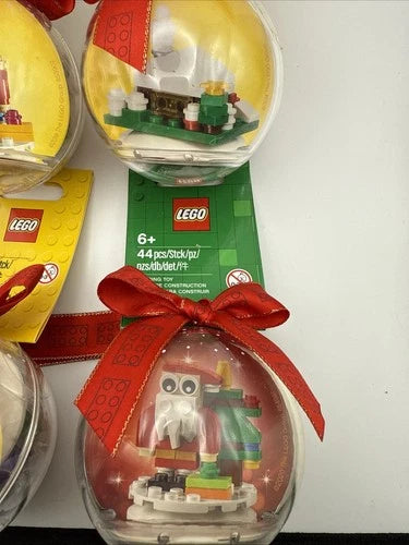 LEGO Seasonal: Gifts Holiday Ornaments Lot