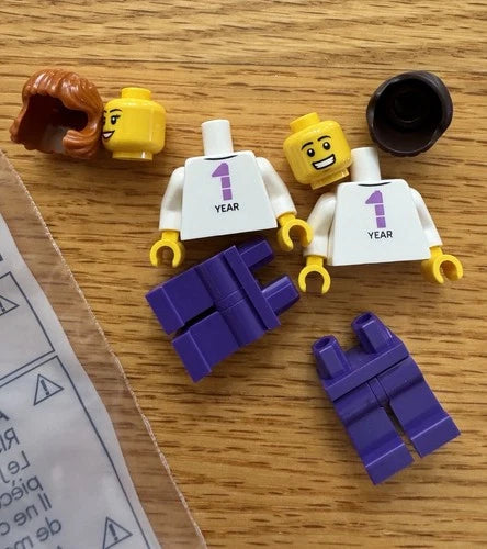 LEGO Store One Year Anniversary Minifigures 2-Pack 6659862, NEW Unassembled