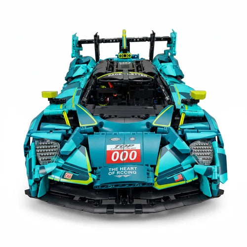 MOC 1:8 2025 Le Mans 24h Aston Martin Valkyrie THOR Team Building Blocks 3069PCS
