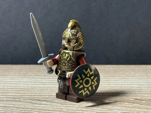 LEGO Lord of the Rings King Theoden Minifigure - lor021 - Set 9474 ULTRA RARE