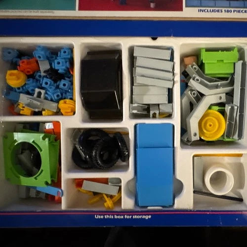 1983 Vintage Construx Action Building System Land/Air Adventure Set 180PCS
