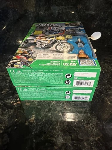 MEGA BLOKS TEENAGE MUTANT NINJA TURTLES OUT OF THE SHADOWS BEBOP & ROCK STEADY