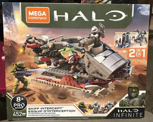 Mega Construx Halo Infinite Vehicle - Skiff Intercept GNB21. Sealed Box
