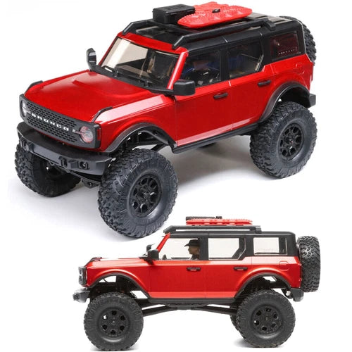 NEW Axial 1/24 SCX24 2021 Ford Bronco 4WD Truck Brushed RTR Red