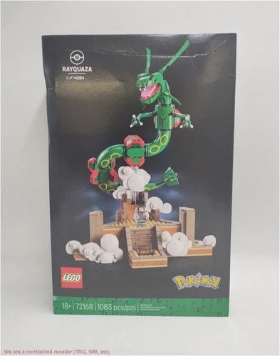 LEGO Pokemon Rayquaza Decor Building Set 72168 SEE DETAILS