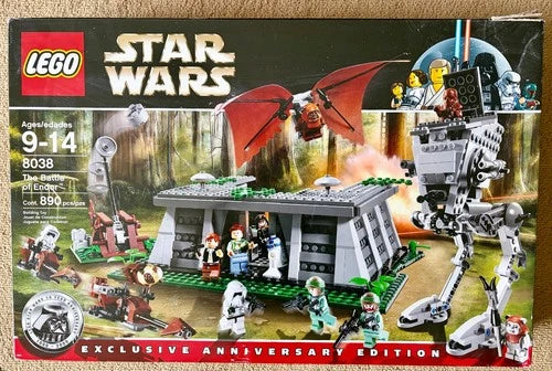 Star Wars LEGO 8038: Battle of Endor – With box and 2 manuals. READ DESCRIPTION