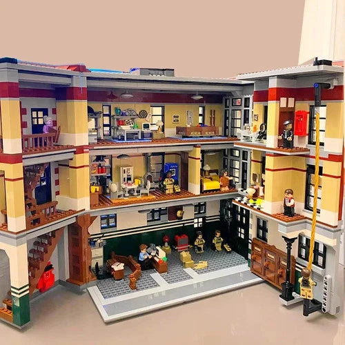 NEW 4634 PCS Ghostbusters Firehouse Headquarters Building Block Set