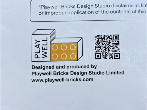 Google Cloud TPU Block Building Toy 280 pcs PLAYWELL BRICKS New - Sealed