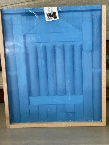 NEW Bower Studios Architect Blocks Desktop Classics Greek Wooden Building Set