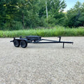 3D Printed RC Boat Trailer For Proboat Recoil 2 18” - Black - Dual Axle!